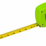 A tape measure