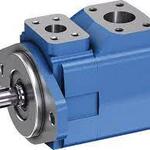 Hydraulic pumps are used in hydraulic drive systems and can be hydrostatic or hydrodynamic. A hydraulic pump is a mechanical source of power that converts mechanical power into hydraulic energy (hydrostatic energy i.e. flow, pressure). It generates flow with enough power to overcome pressure induced by the load at the pump outlet. When a hydraulic pump operates, it creates a vacuum at the pump inlet, which forces liquid from the reservoir into the inlet line to the pump and by mechanical action delivers thi